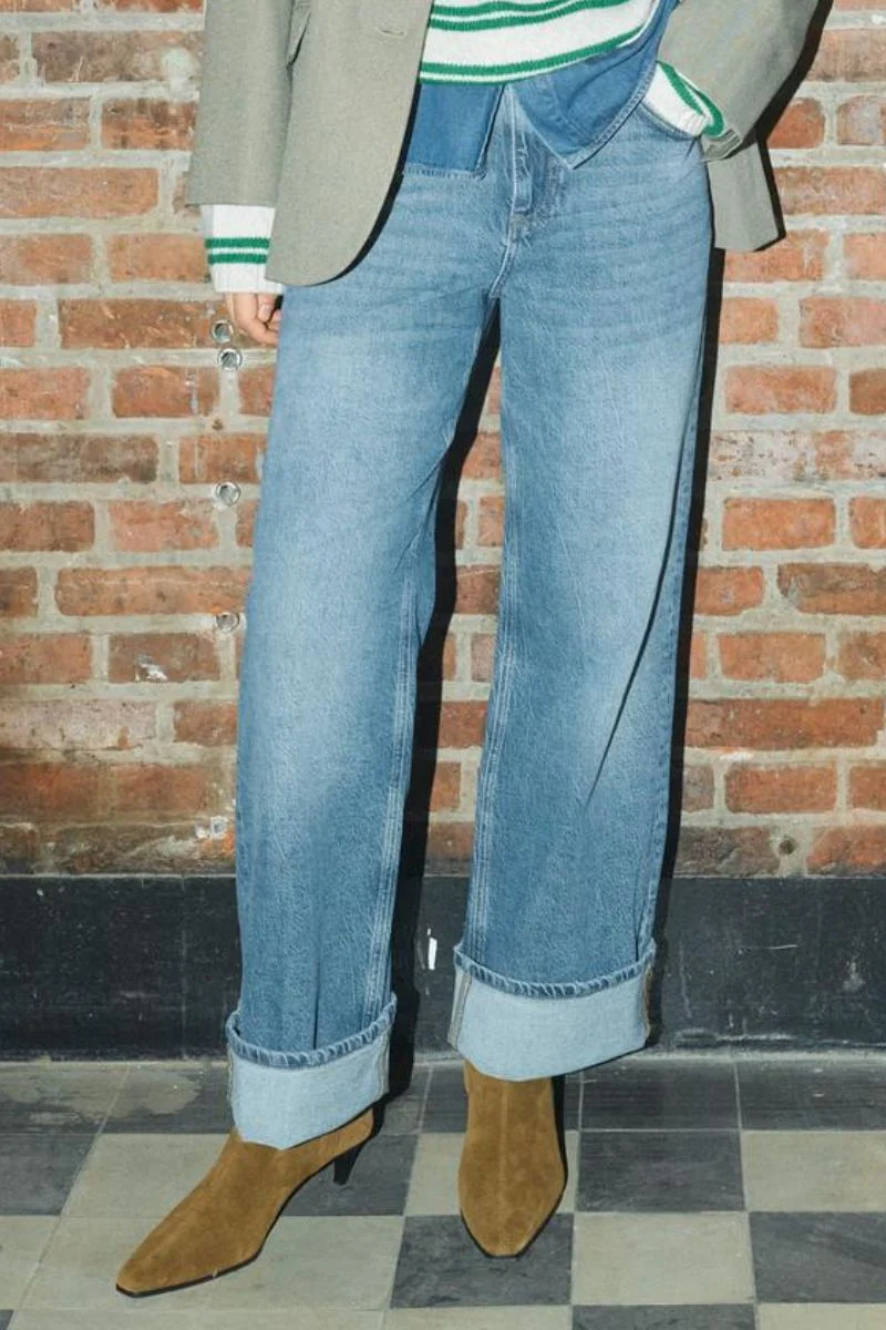 Relee Mai Jeans Regular | Blue Wash | Jeans fra Mos Mosh - Image 7