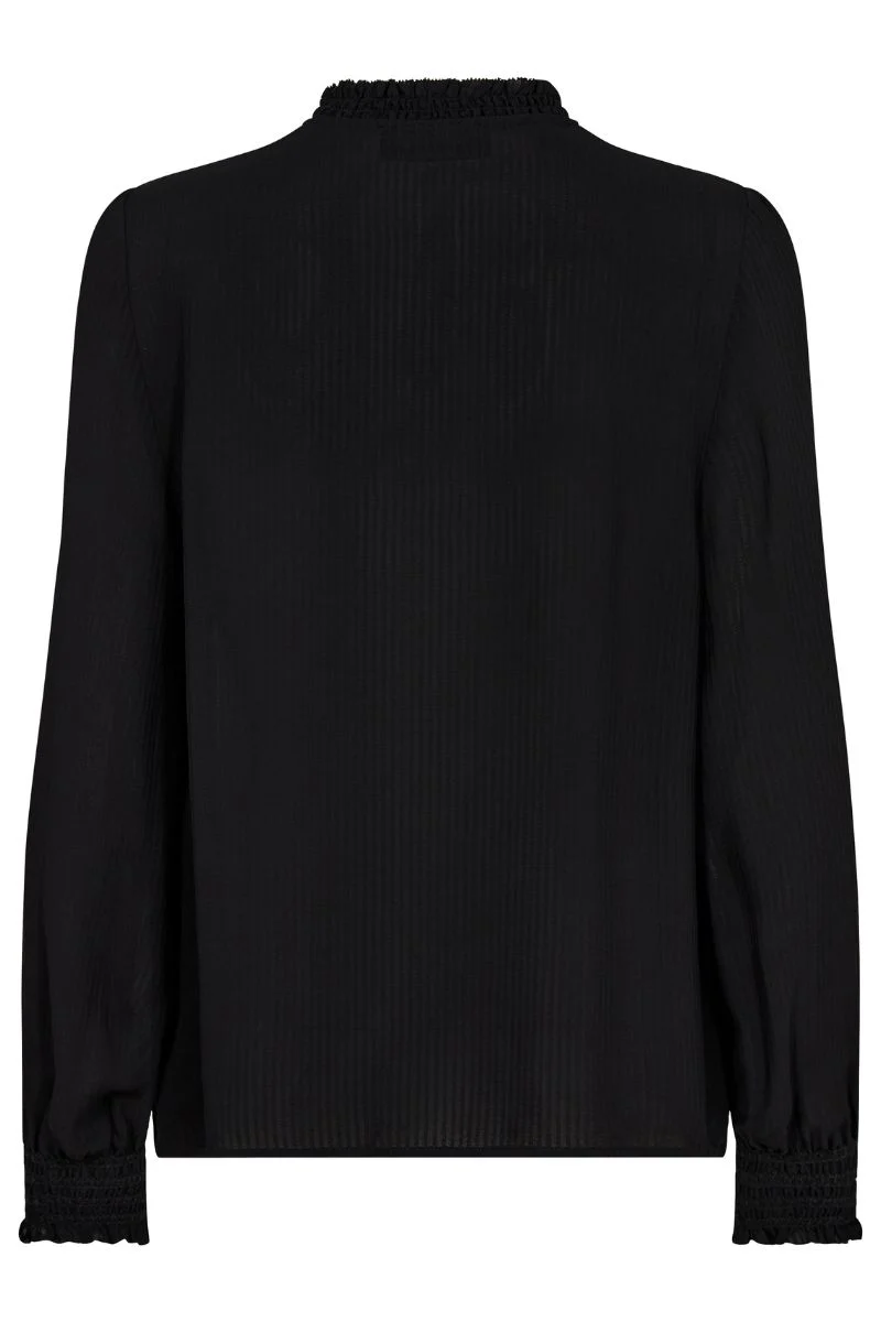 Reta Sez Blouse | Black | Bluse fra Mos Mosh - Image 4