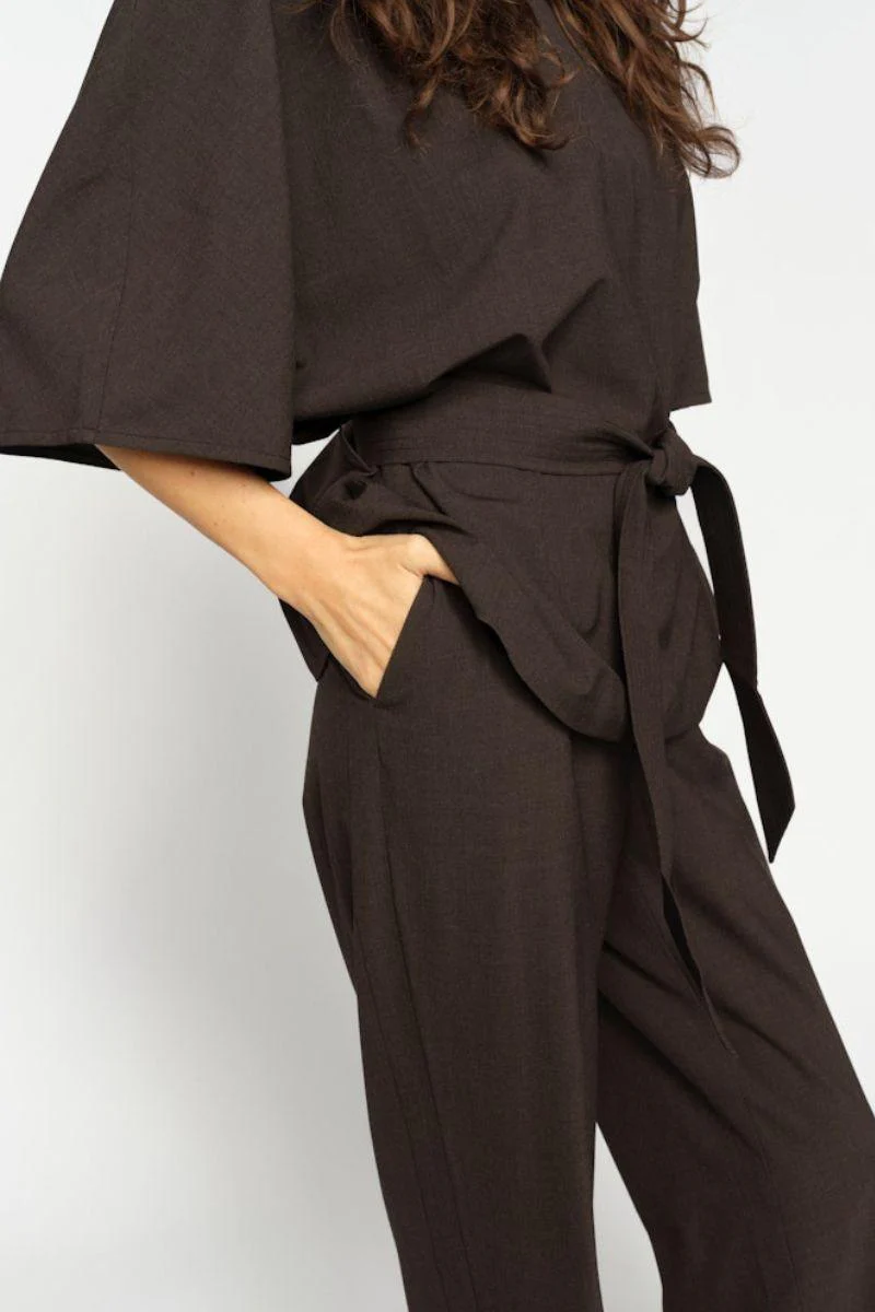 Rikas Roy Blouse | Coffee Quartz | Bluse fra Mos Mosh - Image 6