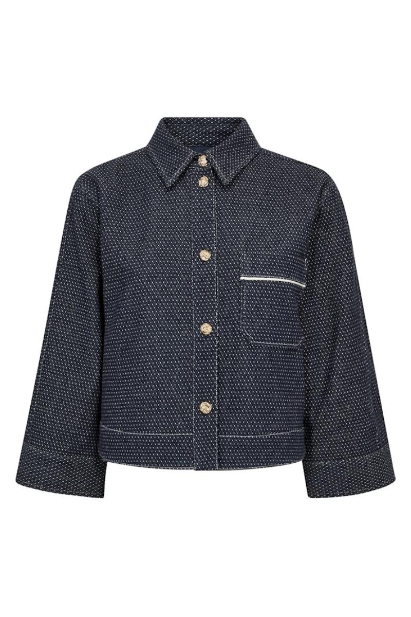 Rosalyn Jaxx Jacket | Salute Navy | Jakke fra Mos Mosh - Image 2