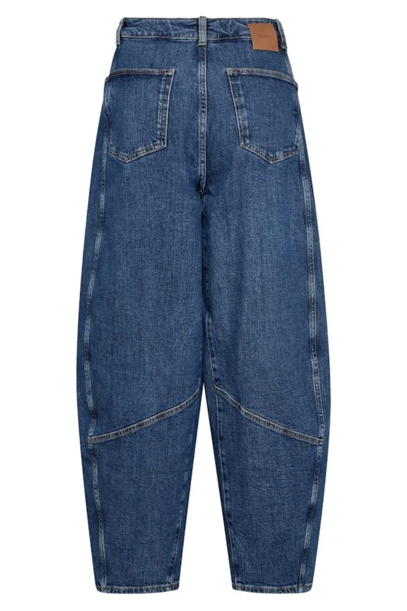 Rosie Galleon Jeans 30' | Dark Blue | Jeans fra Mos Mosh - Image 3