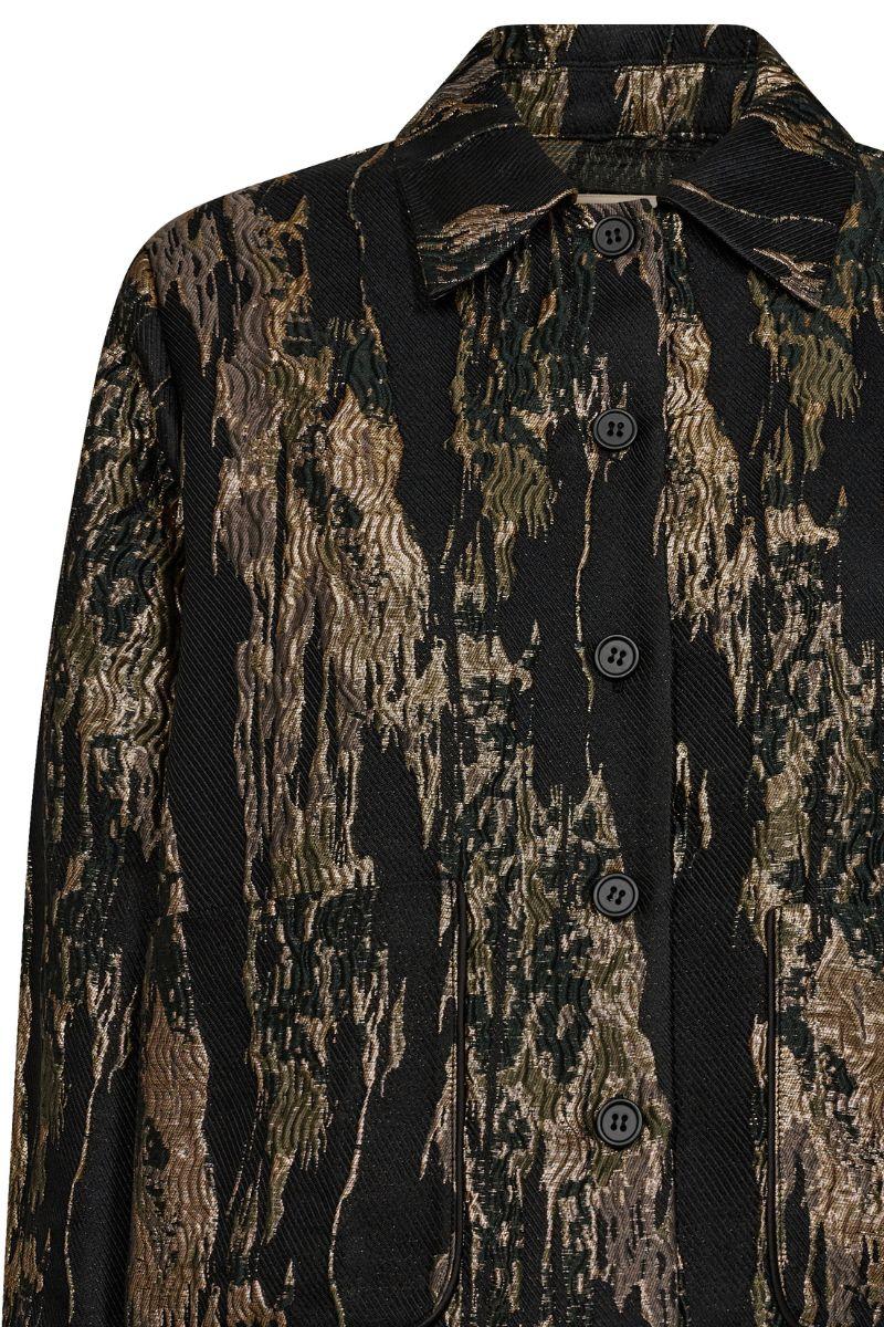 Saige Mouflage Jacket | Black | Jakke fra Mos Mosh - Image 2