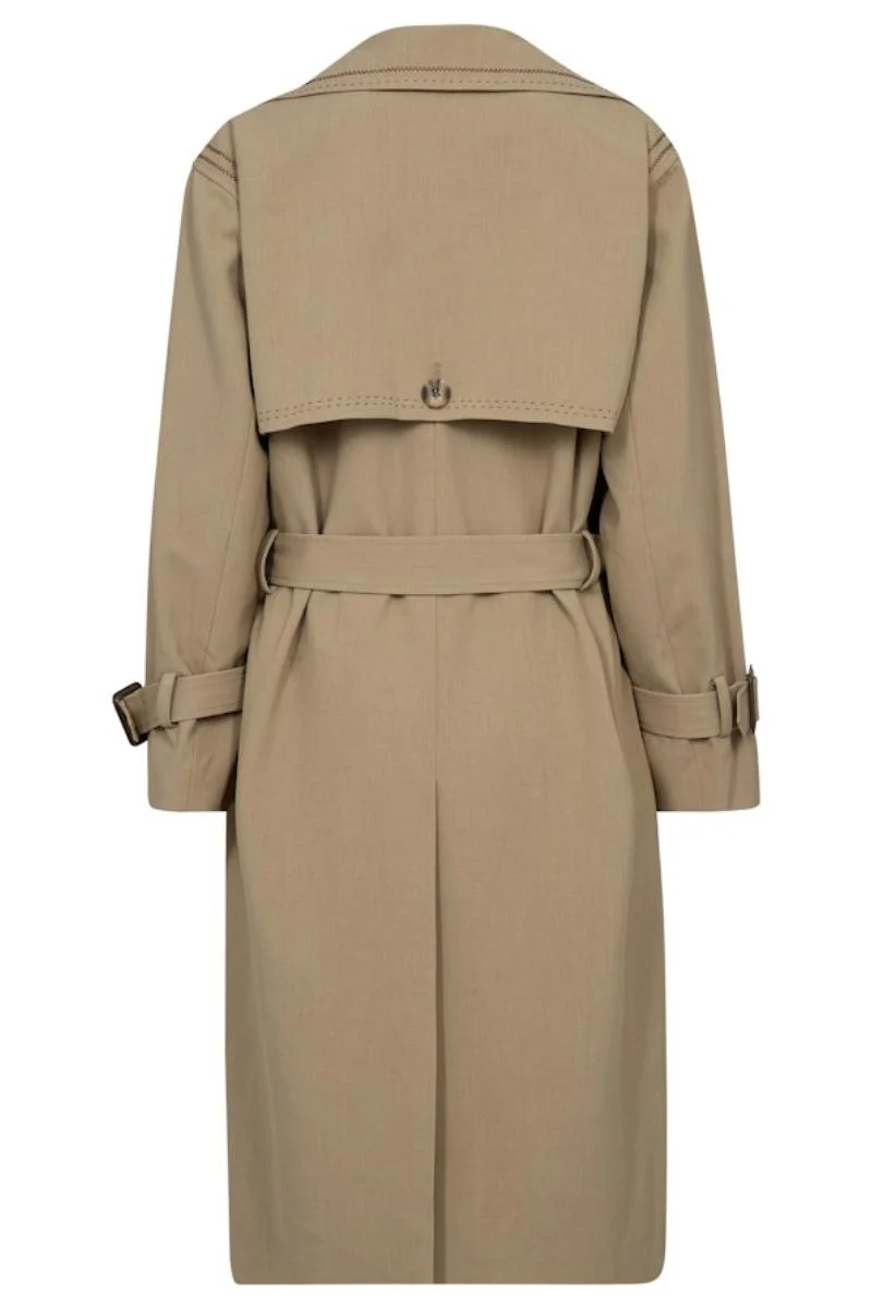 Scout Zani Trenchcoat | Twill | Jakke fra Mos Mosh - Image 11
