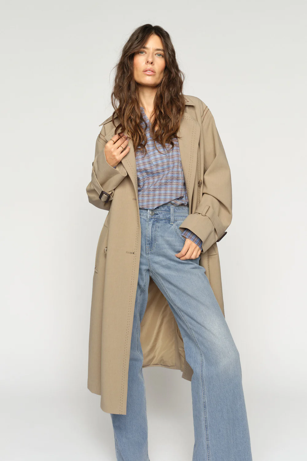 Scout Zani Trenchcoat | Twill | Jakke fra Mos Mosh - Image 3