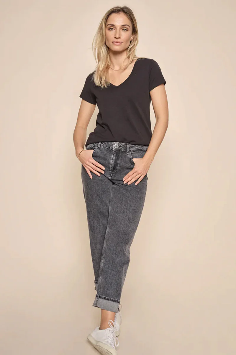 Stella Spot Jeans | Grey | Jeans fra Mos Mosh - Image 3