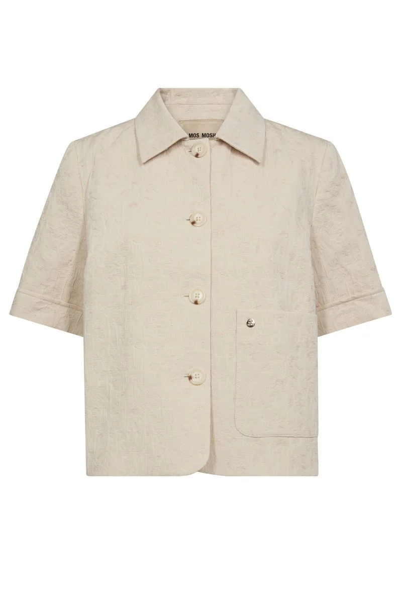 Sylvie Thilde Jacket | Ecru | Jakke fra Mos Mosh - Image 3