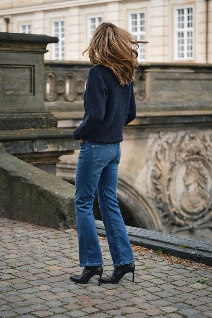 Tammy Thora Knit | Salute Navy | Strik fra Mos Mosh - Image 3