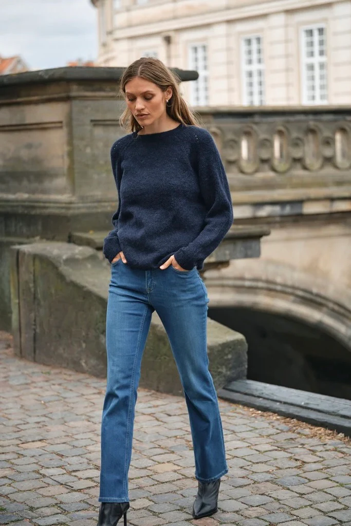 Tammy Thora Knit | Salute Navy | Strik fra Mos Mosh - Image 4