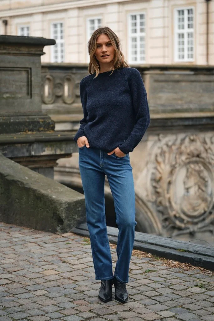 Tammy Thora Knit | Salute Navy | Strik fra Mos Mosh - Image 5