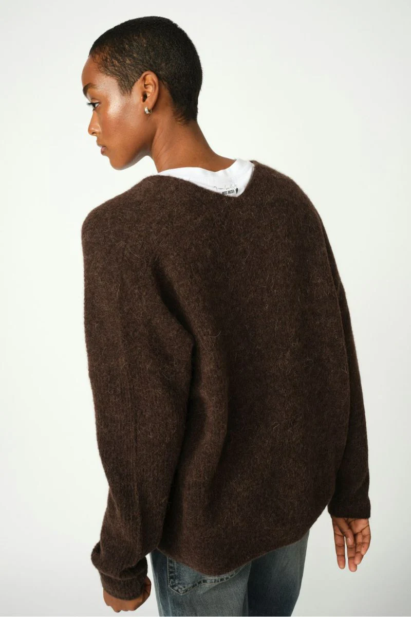 Thora V-Neck Knit | Delicioso | Strik fra Mos Mosh - Image 3
