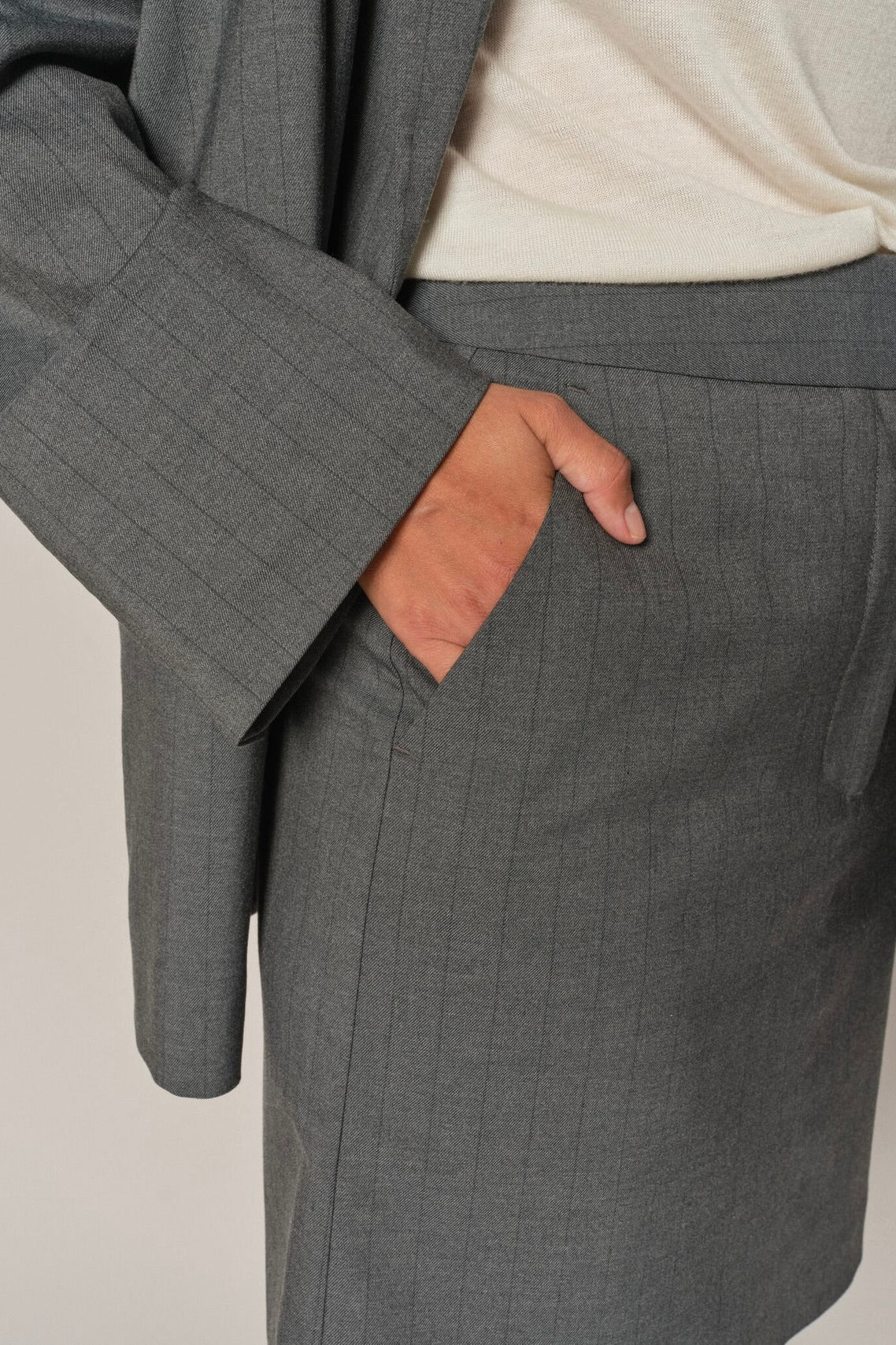 True Jade Skirt | Asphalt | Nederdel fra Mos Mosh - Image 7