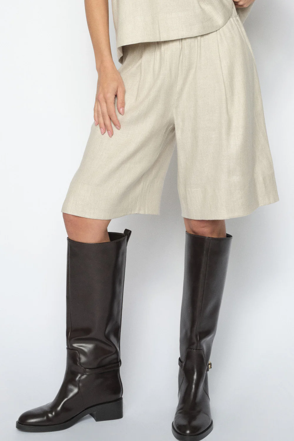 Ulla Miri Shorts Shorts | Clay | Shorts fra Mos Mosh