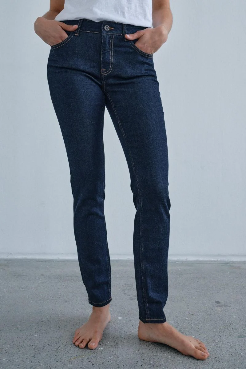 Vice Deluxe Jeans 32' | Dark Blue | Jeans fra Mos Mosh - Image 11