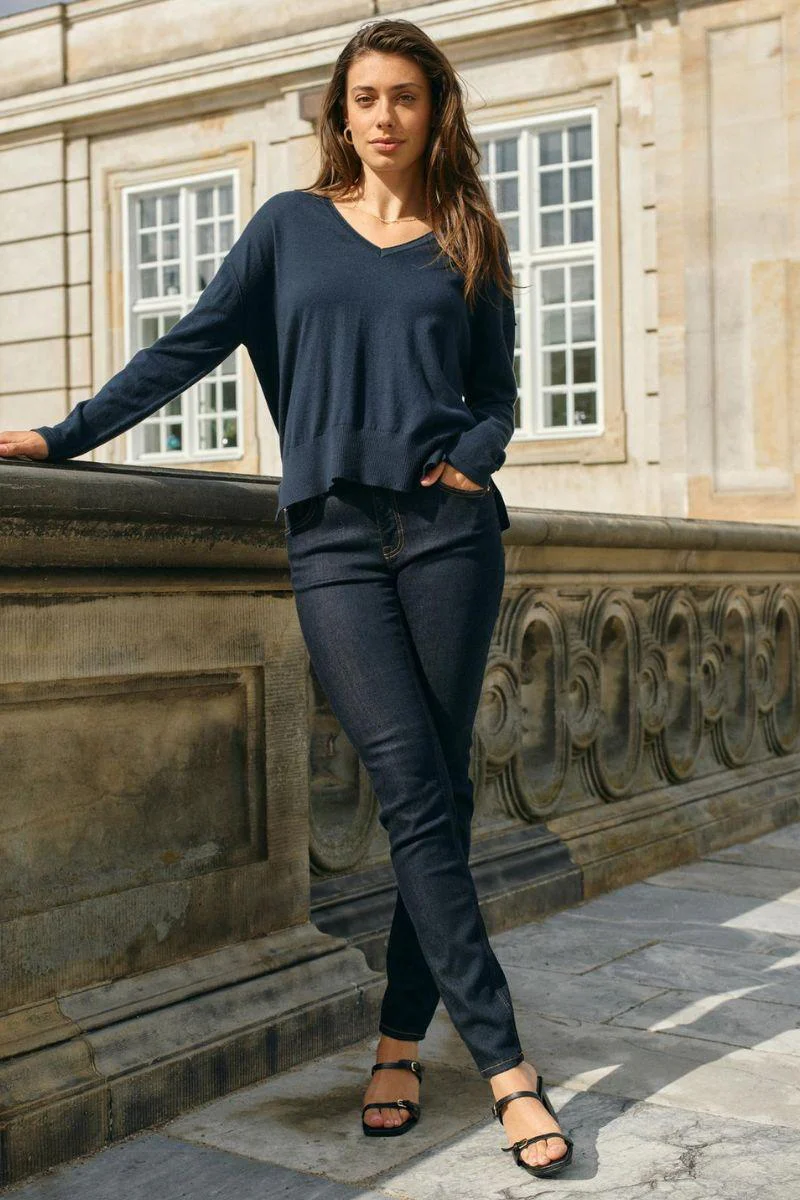 Vice Deluxe Jeans 32' | Dark Blue | Jeans fra Mos Mosh - Image 3