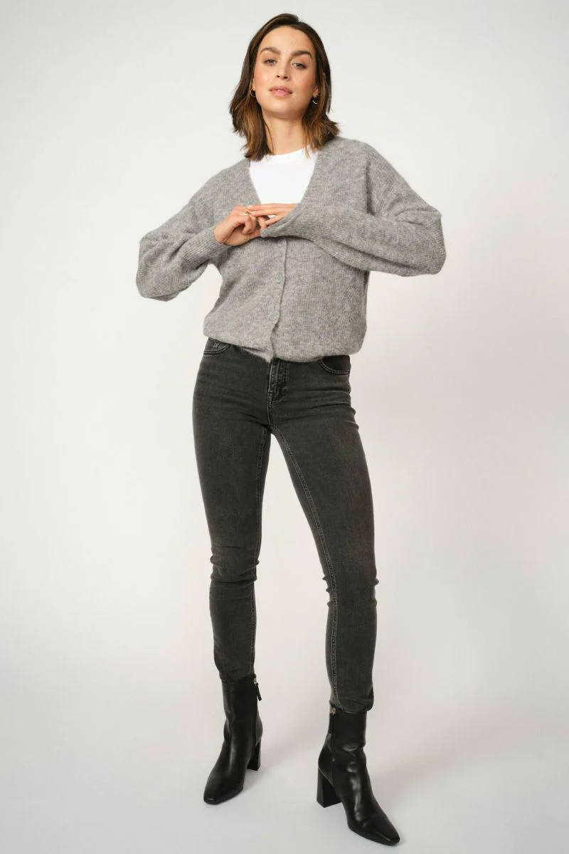 Vice Deluxe Jeans 30' | Grey | Jeans fra Mos Mosh - Image 5