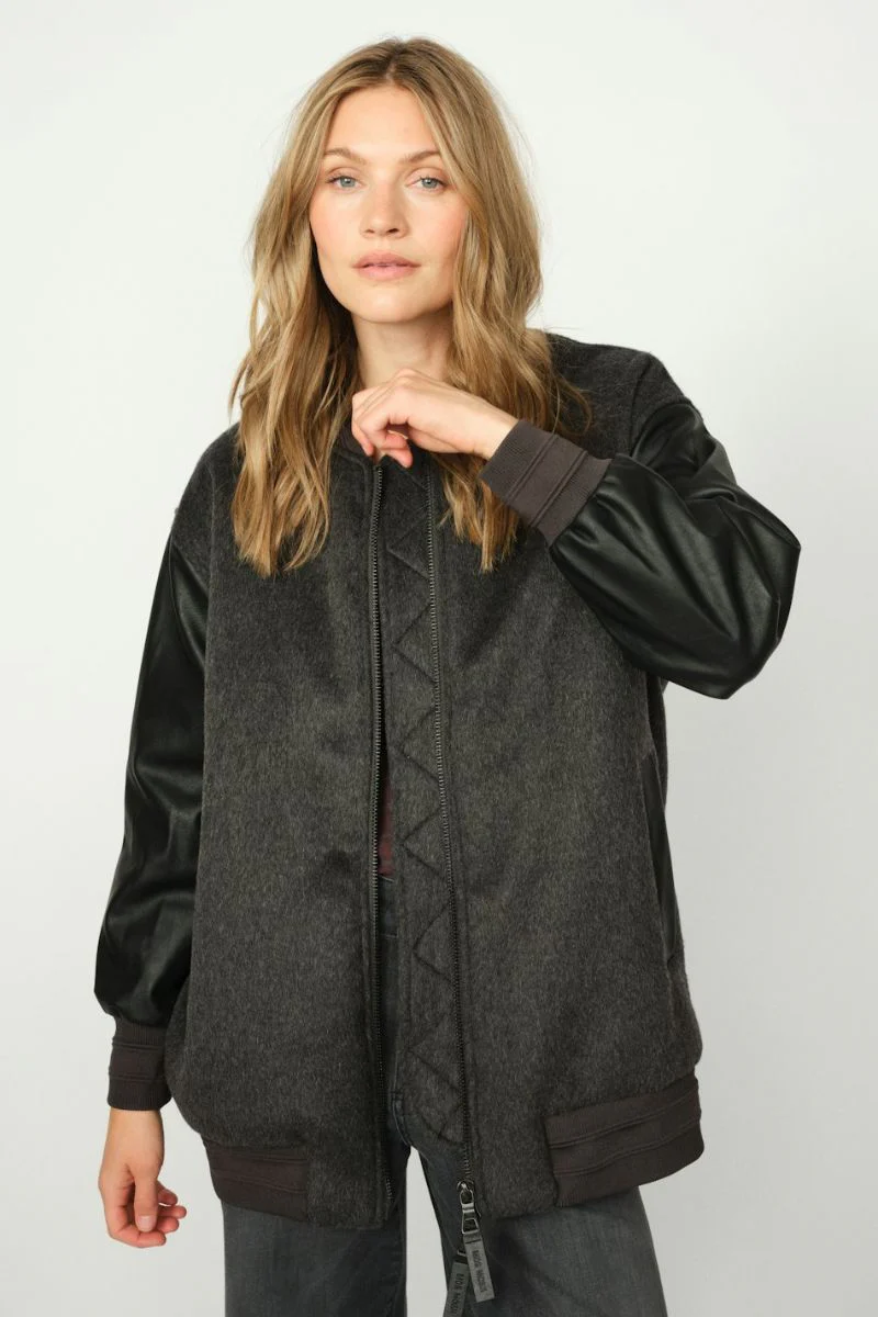 Vivoli Bomber Jacket | Phantom | Jakke fra Mos Mosh - Image 2