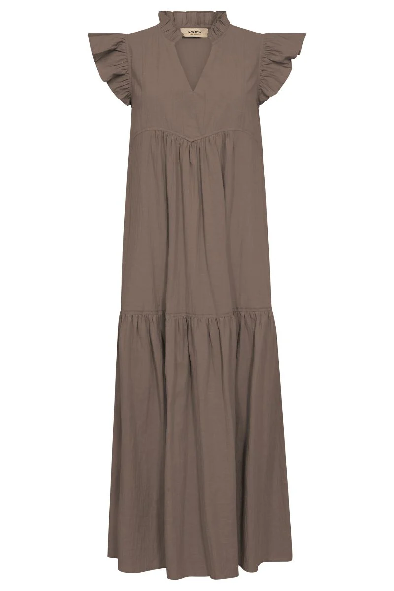 Waldy Izha Dress | Chocolate Chip | Kjole fra Mos Mosh - Image 2