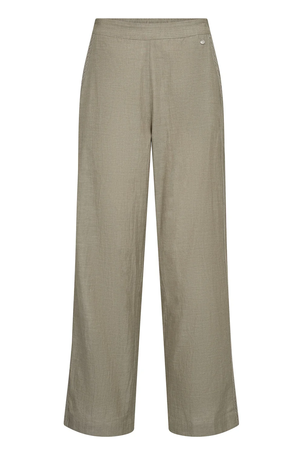 Wellor Izha Pants Regular | Burnt Olive | Bukser fra Mos Mosh - Image 3