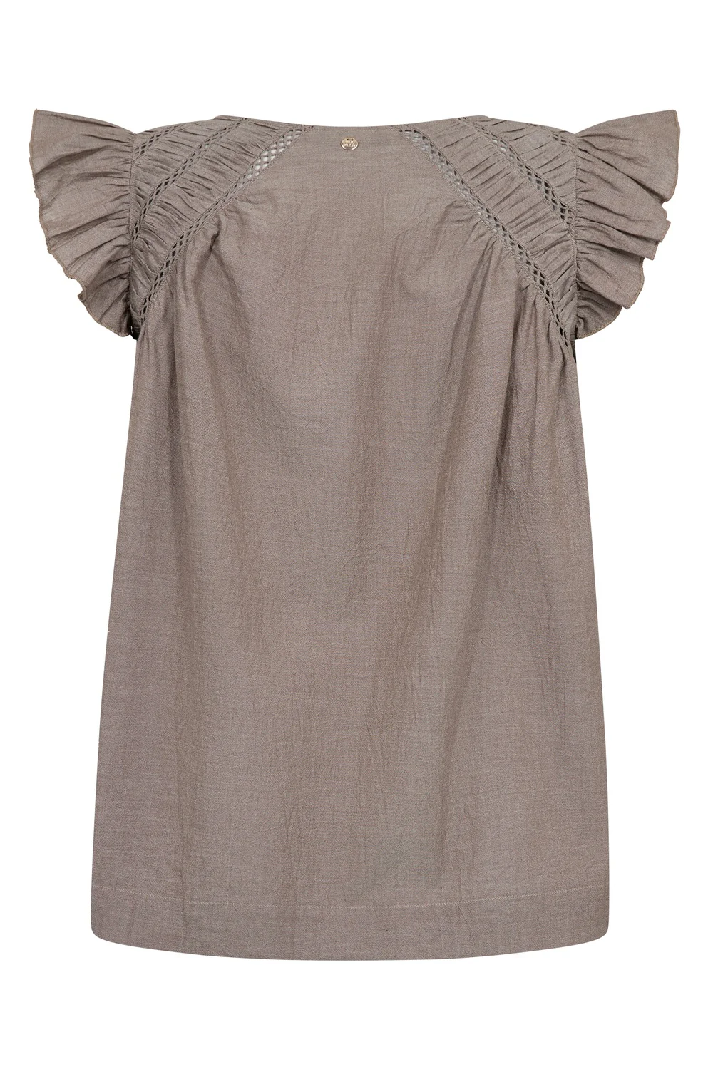 Woda Izha Blouse | Chocolate Chip | Bluse fra Mos Mosh - Image 4