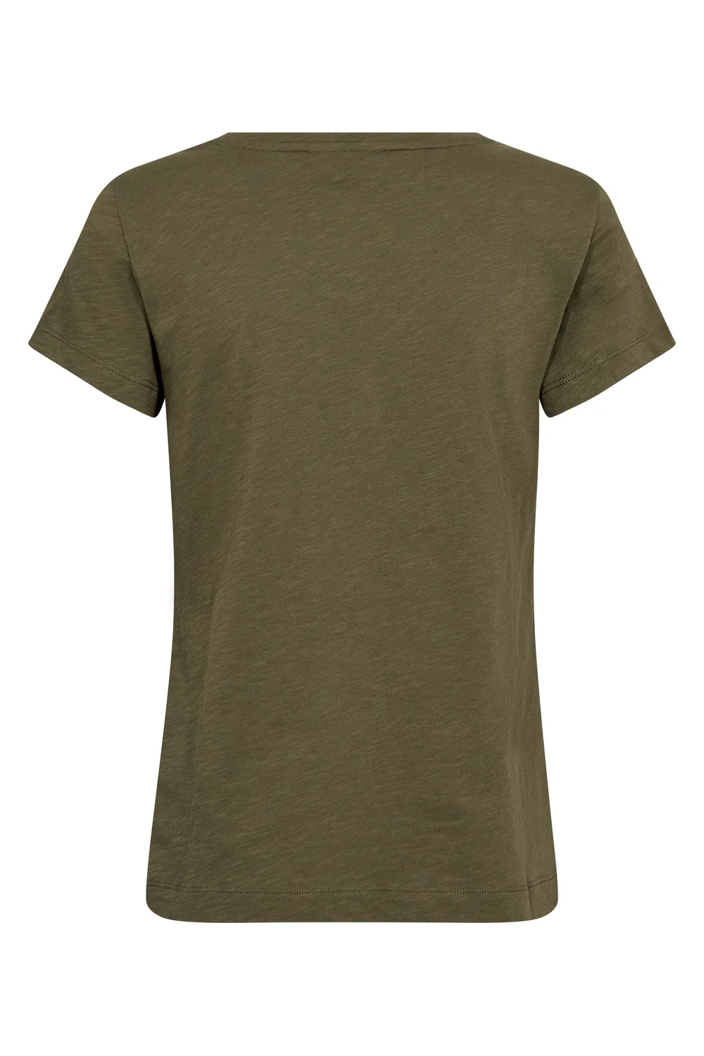 Zibba O-SS Tee | Olive Night | T-Shirt fra Mos Mosh - Image 4
