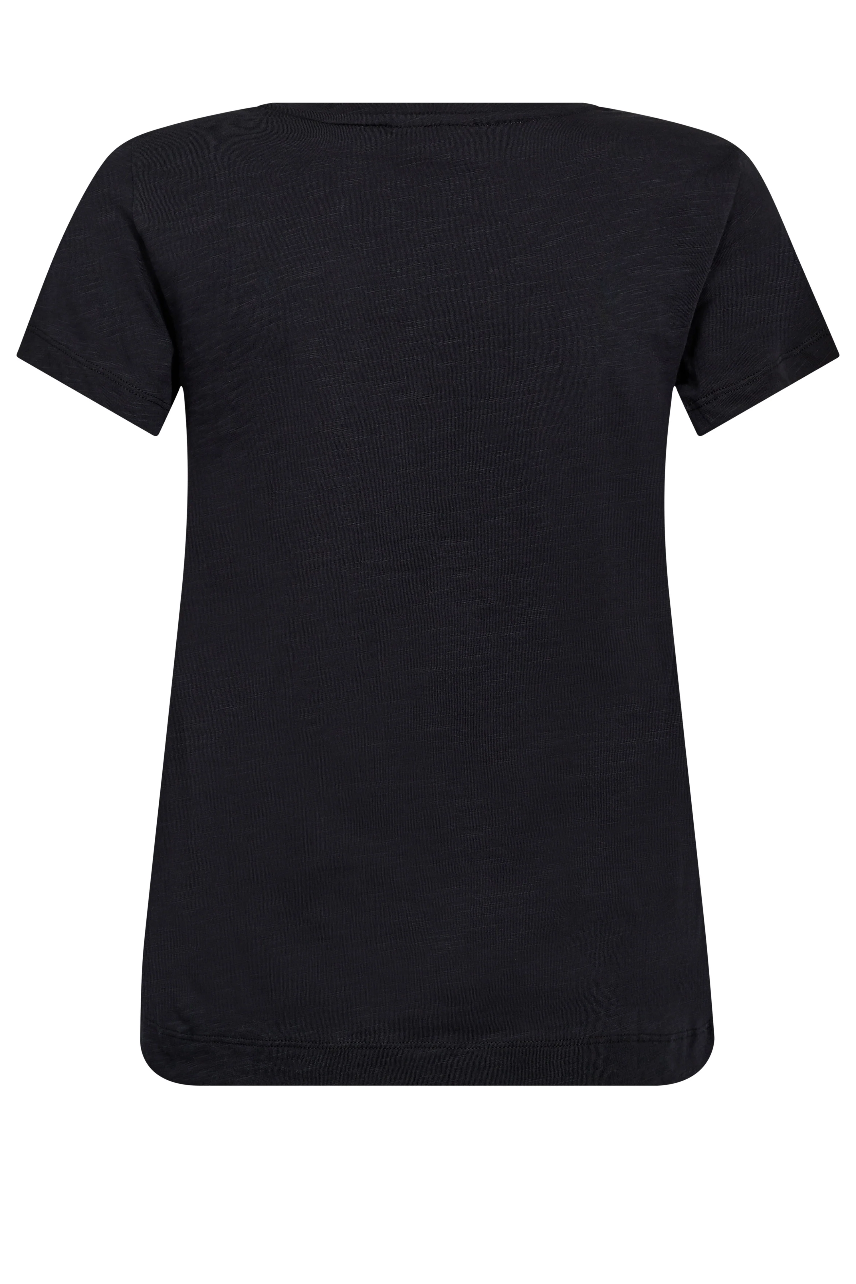 Zibby O-SS Tee | Black | T-shirt fra Mos Mosh - Image 2