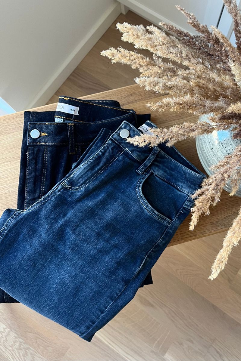 Molly Jeans | Raw Blue Denim | Jeans fra French Laundry - Image 14
