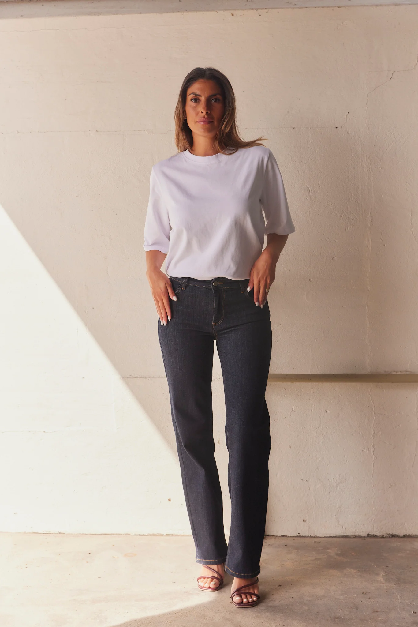 Molly Jeans | Raw Blue Denim | Jeans fra French Laundry - Image 4