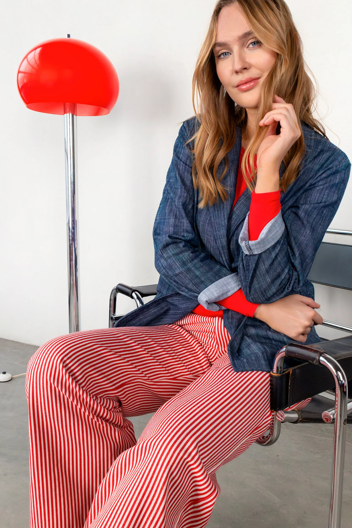 Montreal Box Pant | Red | Bukser fra Black Colour - Image 3