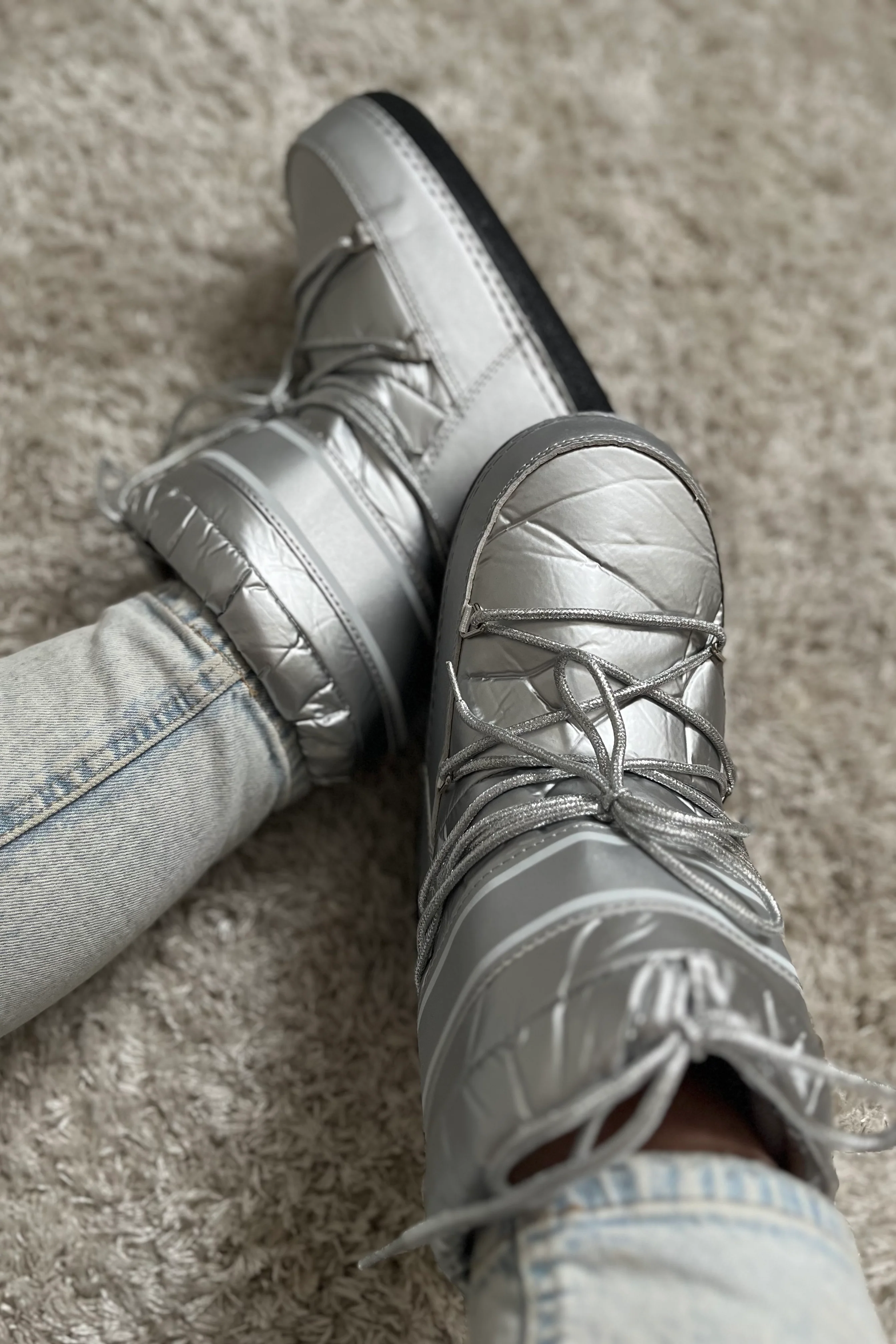 Moonies | Silver | Moonboots fra Lazy Bear - Image 4