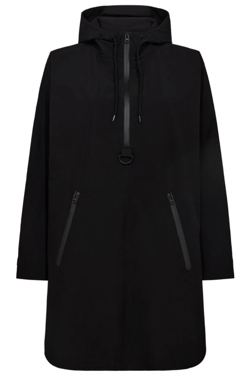 Mow Poncho 206743 | Black | Jakke fra Freequent