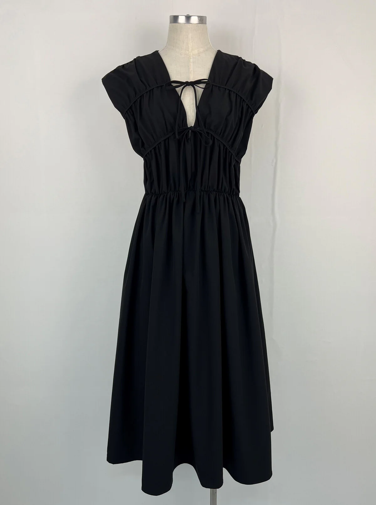 Mykonos Dress 570177 | Black | Kjole fra Atelier C - Image 7