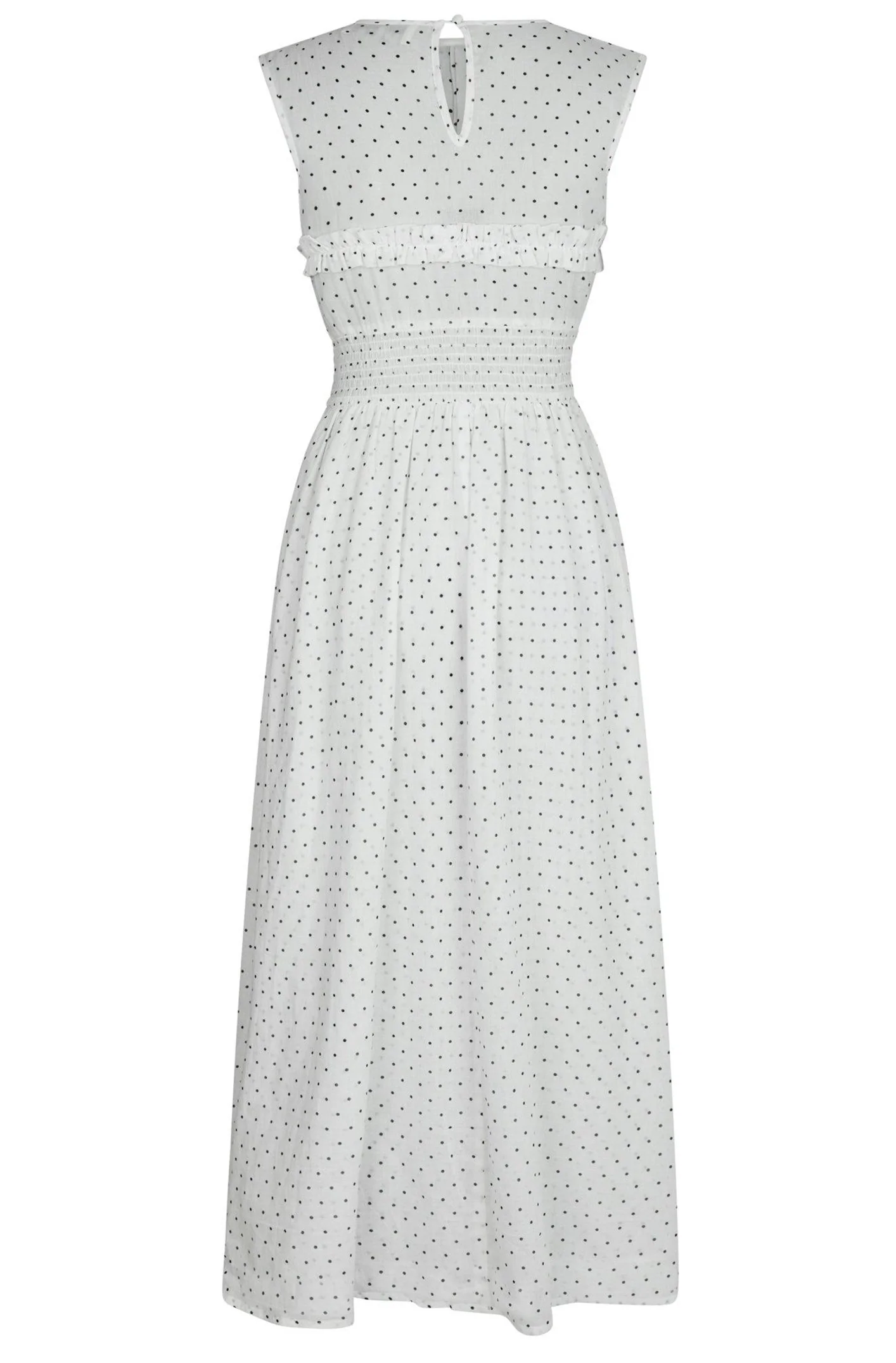 Myrna Dot Dress | White | Kjole fra Neo Noir - Image 3