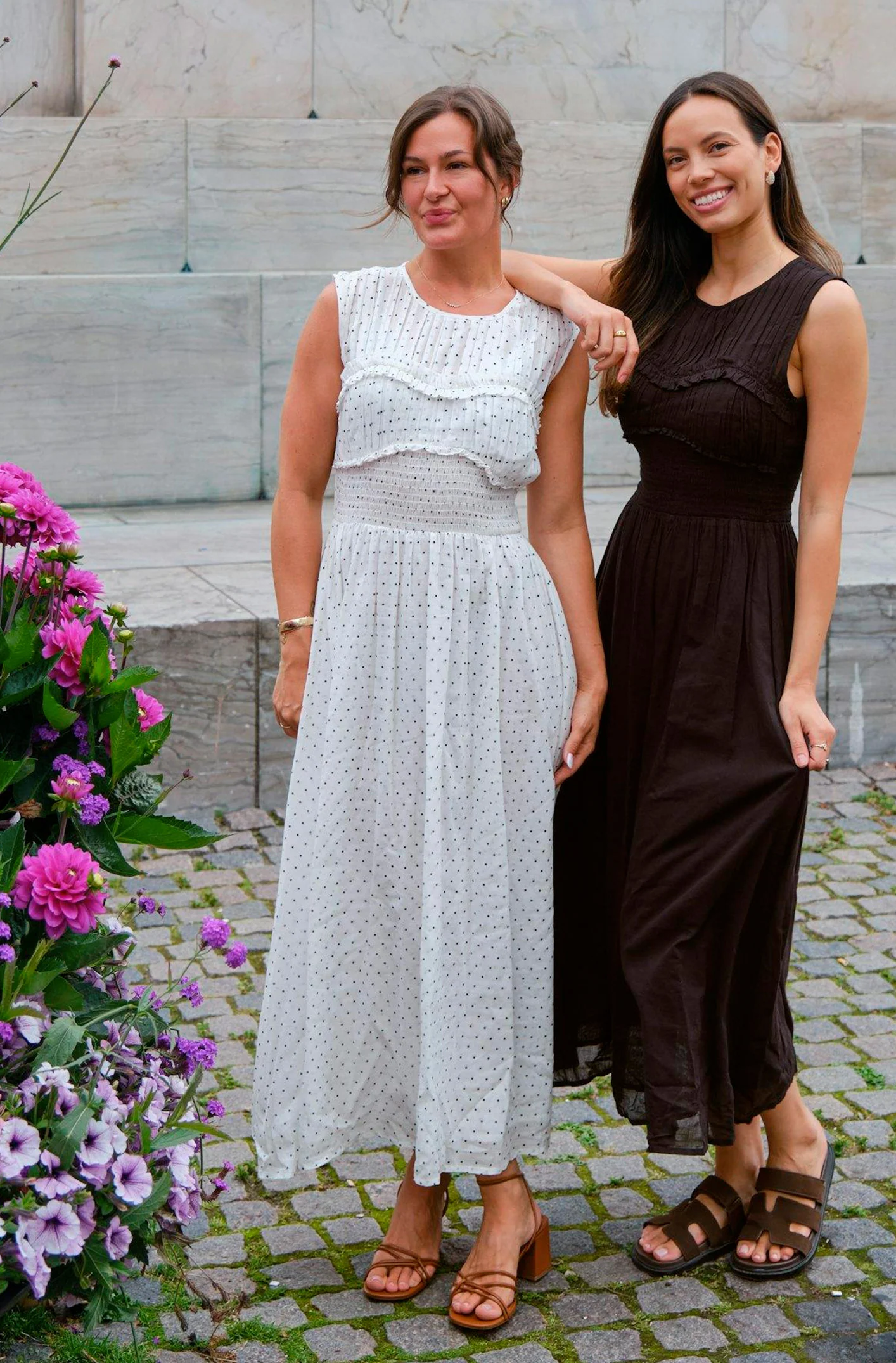 Myrna Dot Dress | White | Kjole fra Neo Noir - Image 7
