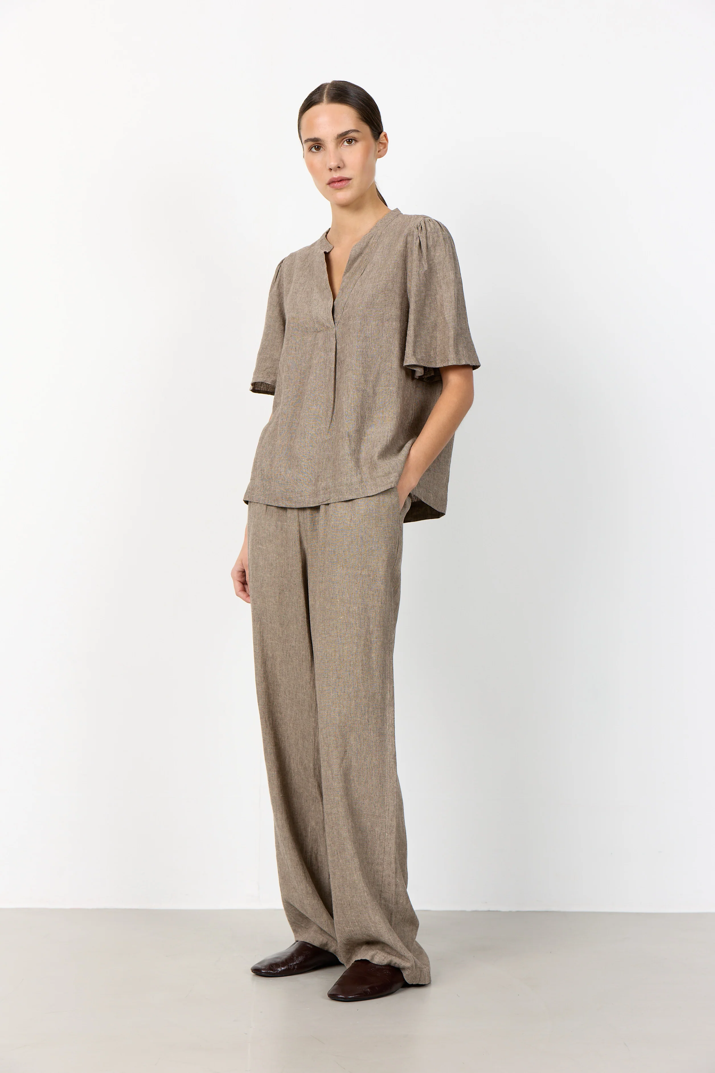 Naja 32 | Falcon Melange | Bluse fra Levete Room - Image 4