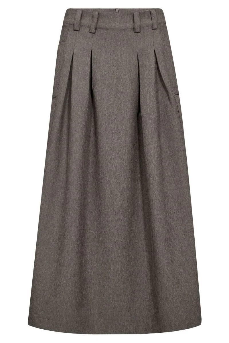 NanaCC Pleat Skirt | Mink | Nederdel fra Co'Couture - Image 2