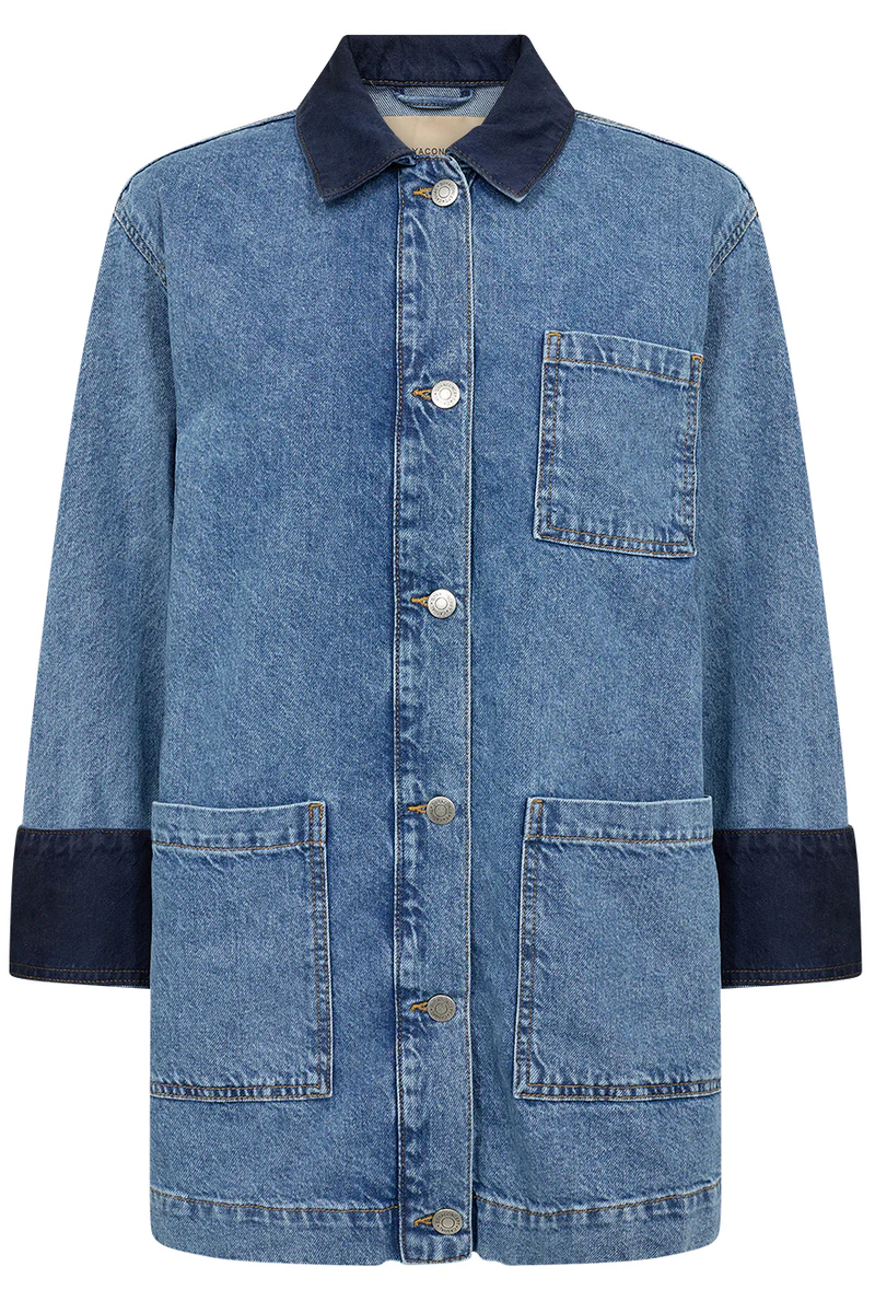 Nanna Jacket | Blå | Jakke fra French Laundry - Image 2