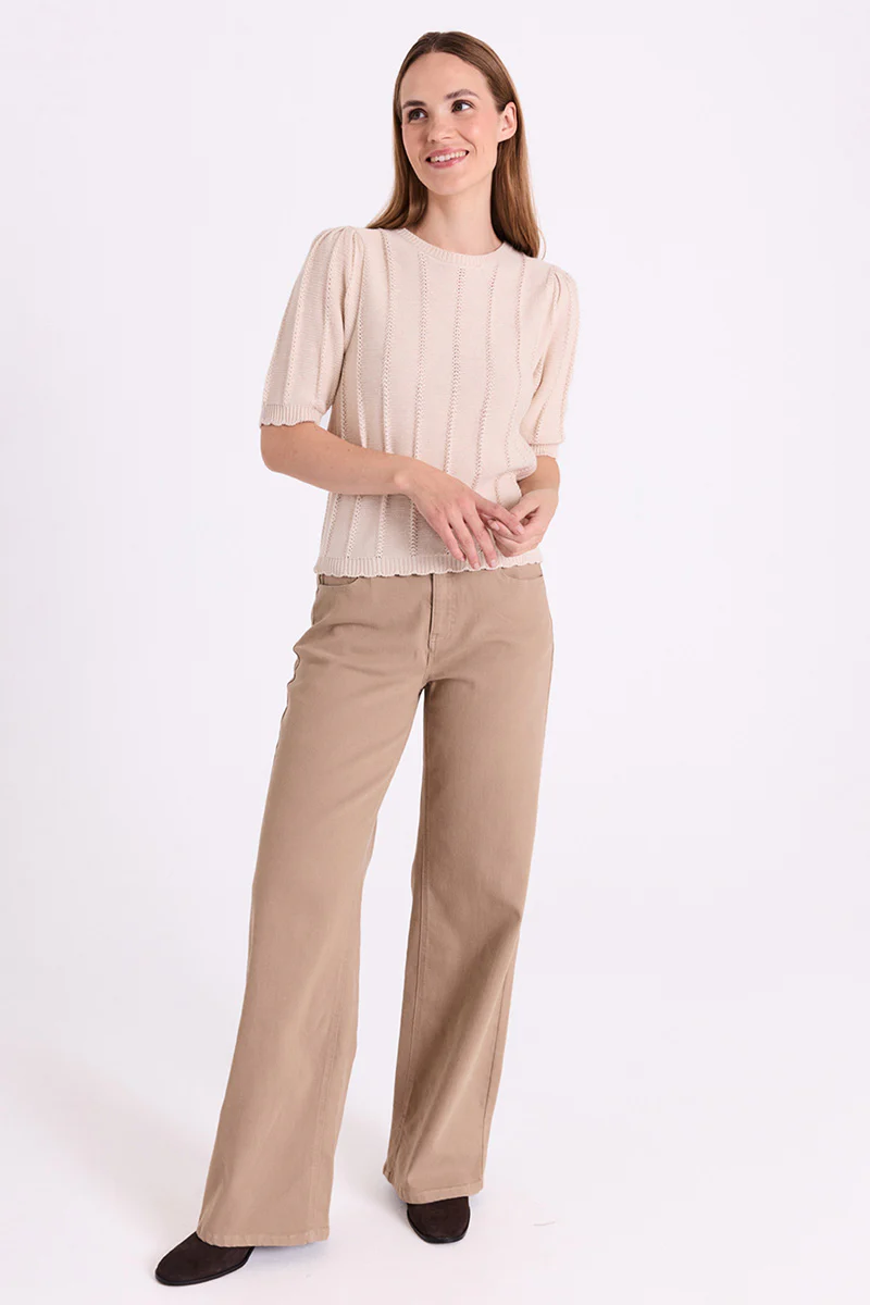 Nanna Jeans 207497 | Silver Mink | Jeans fra Freequent - Image 2