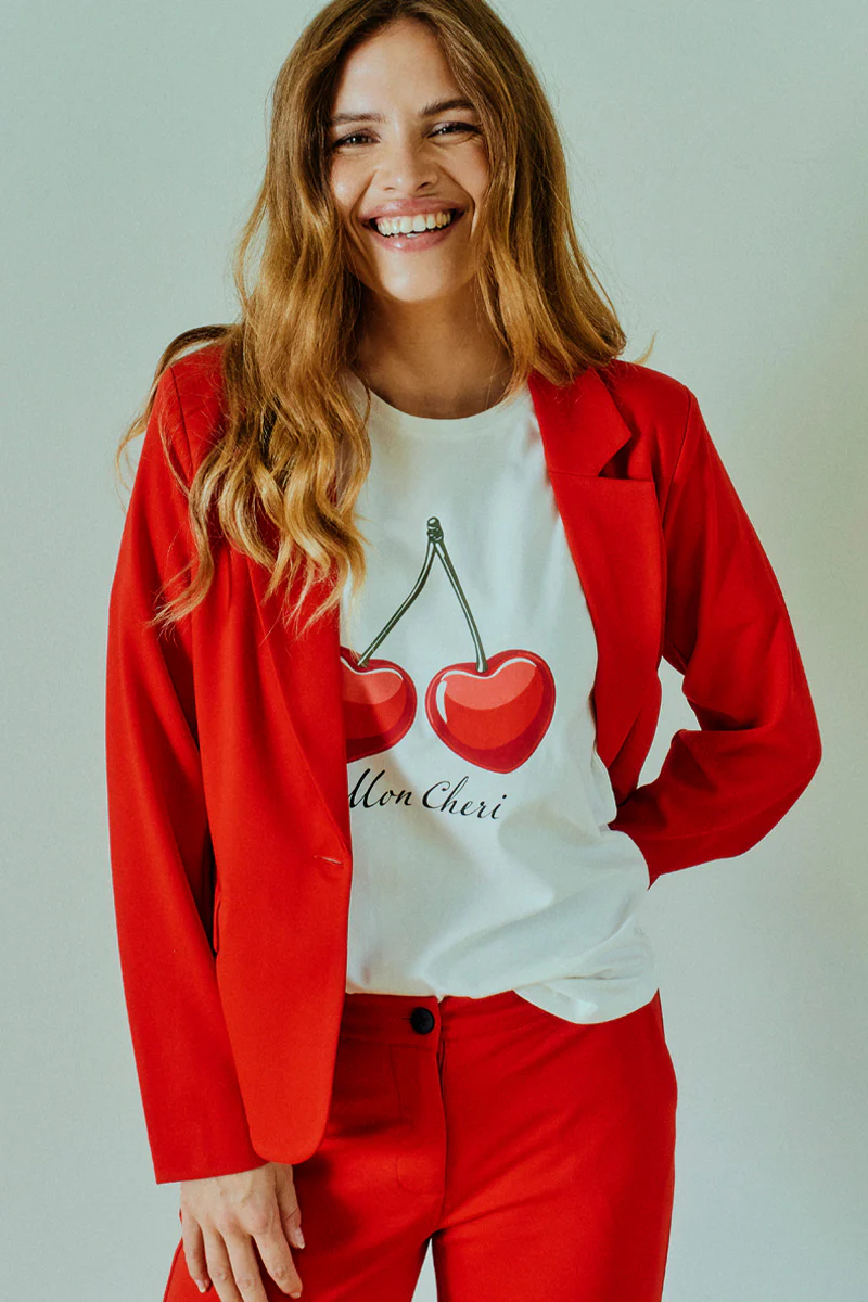 Nanni Jacket 207565 | True Red | Jakke fra Freequent
