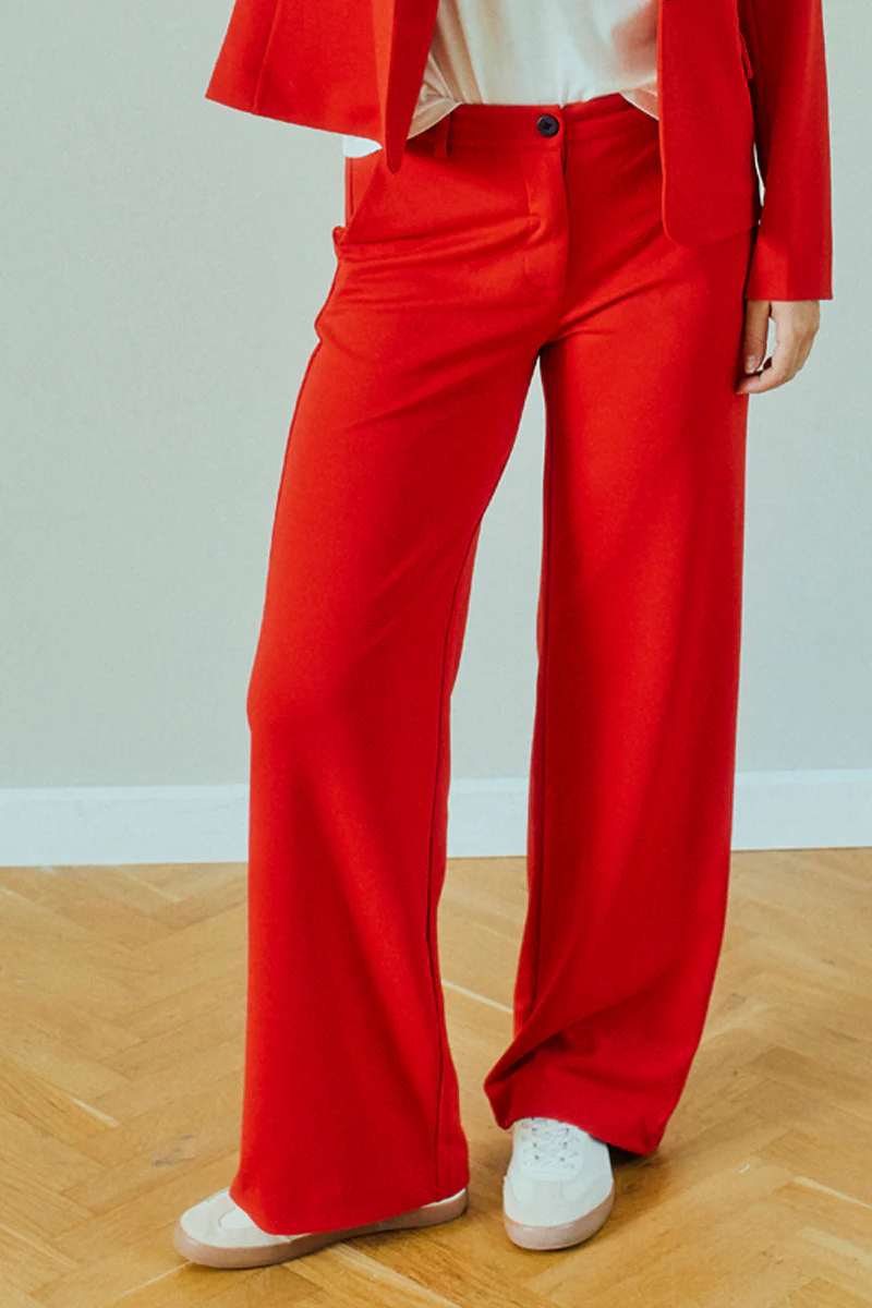 Nanni Pants 200632 | True Red | Bukser fra Freequent