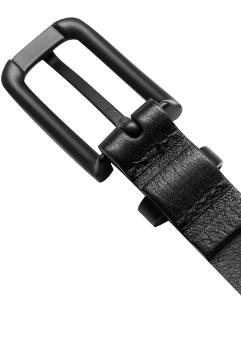 Narrow Belt | Black | Bælte fra Depeche - Image 3