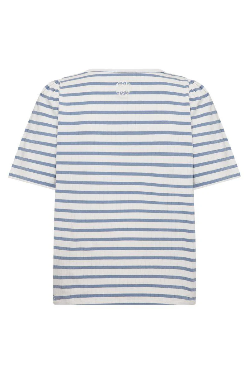 Neddie 1 | Stone Wash Combi | T-Shirt fra Levete Room - Image 2