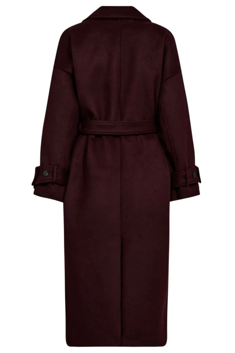 New Clara Raglan Coat 30363 | Winered | Jakke fra Co'couture - Image 3