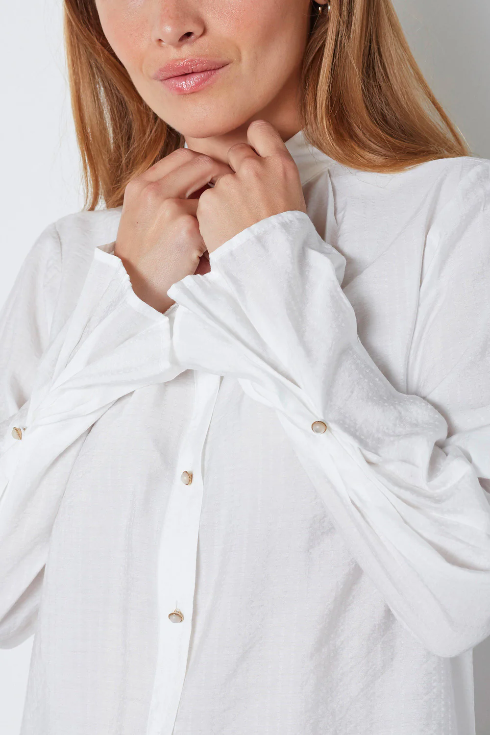 Niam Shirt 35912 | White | Bluse fra Co'couture - Image 3