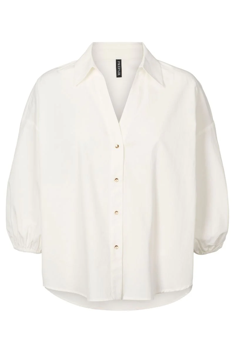 Nicole Blouse 2783 | Off white | Bluse fra Prepair - Image 2