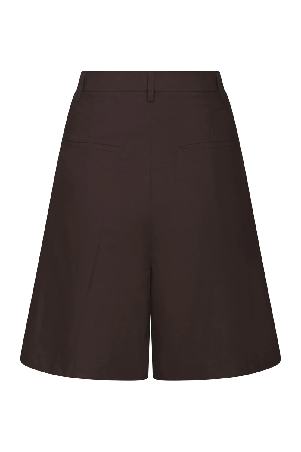 Nika Linen Shorts | Dark brown | Shorts fra Neo Noir - Image 5