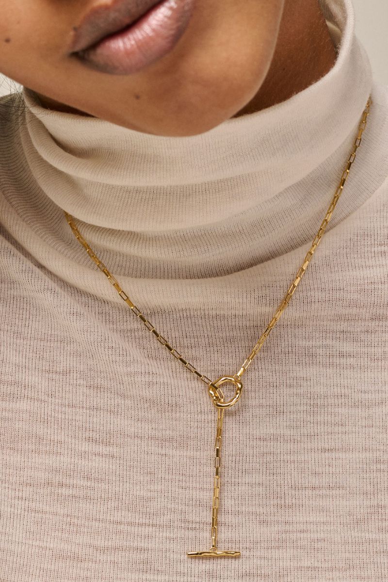 Noel Necklace | 925S/GP | Halskæde fra Enamel - Image 2