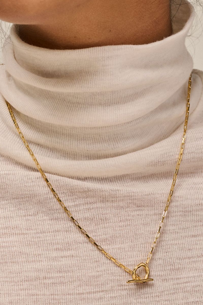 Noel Necklace | 925S/GP | Halskæde fra Enamel - Image 4
