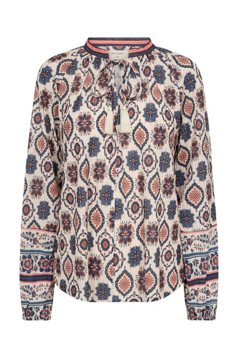 Nomes Blouse 206527 | Moonbeam W. Baked Apple | Bluse fra Freequent - Image 2