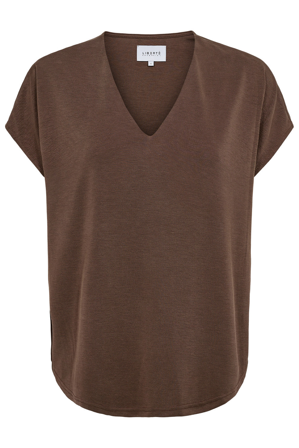Nuni Vneck Tshirt | Brown