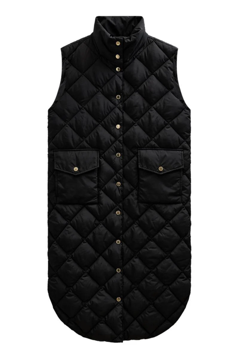 Olga Waistcoat 208338 | Black | Vest fra Freequent - Image 2
